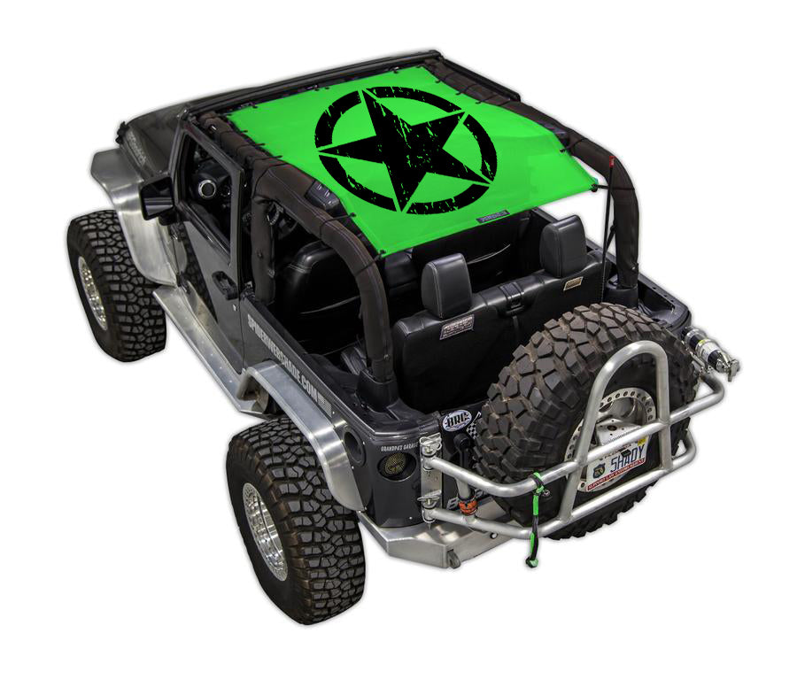 Oscar Mike Distressed_Full-Shade (Front-to-Rear)_Green