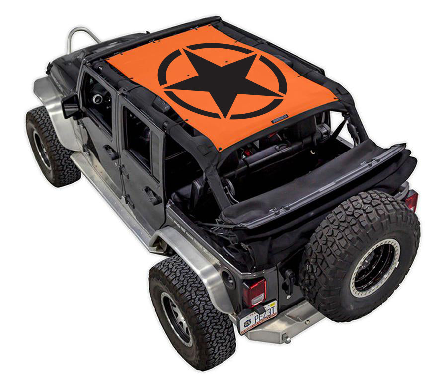 Solid / Full-Shade (Front-to-Rear) / Orange