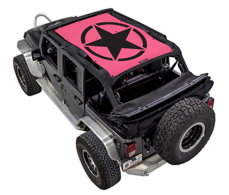 Solid / Full-Shade (Front-to-Rear) / Pink