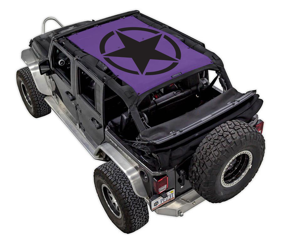 Solid / Full-Shade (Front-to-Rear) / Purple