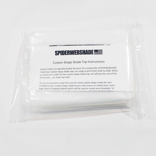 CUSTOM SHAPE SHADE KIT