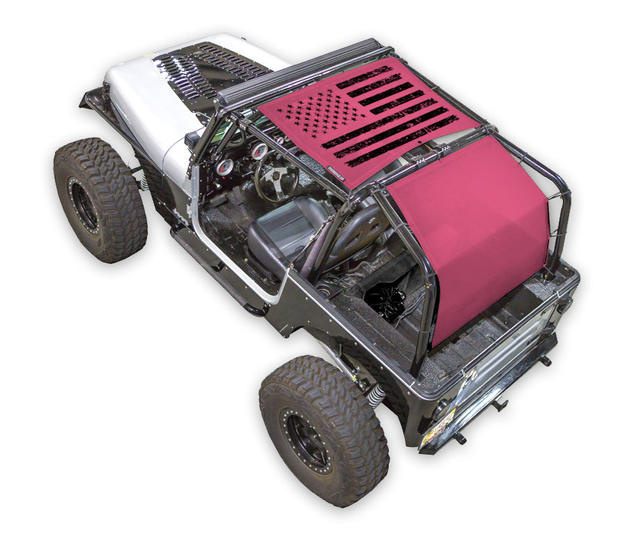 Distressed Tactical Flag_2-Piece (Front and Rear)_Pink