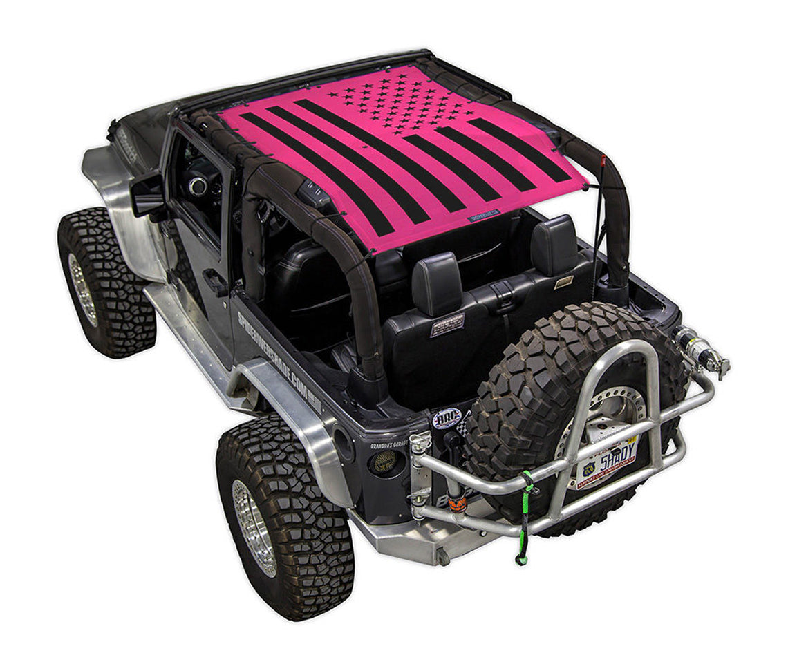 Solid / Full-Shade (Front-to-Rear) / Pink