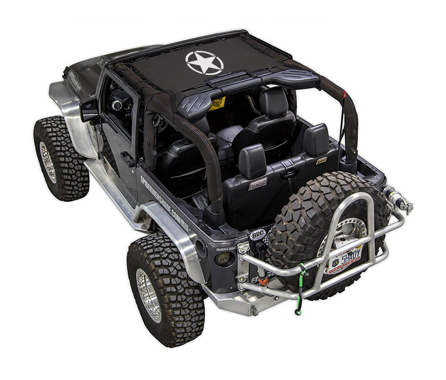 Oscar Mike Solid_Half-Shade (Front Only)_Black