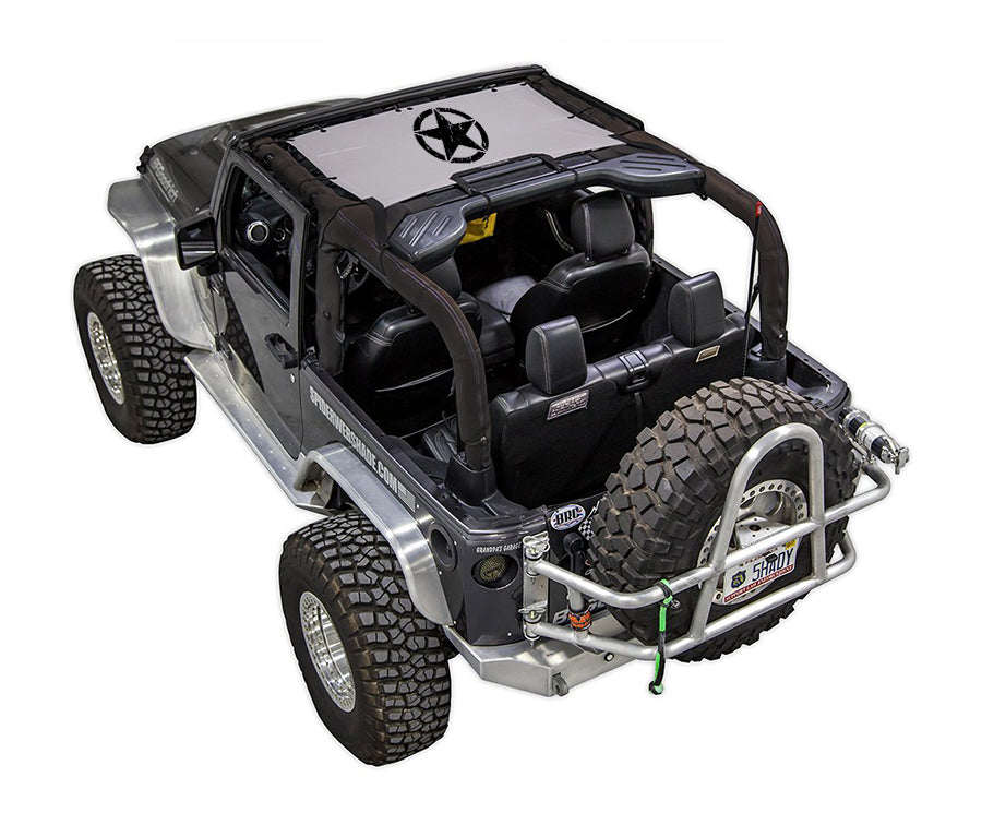 Oscar Mike Distressed_Half-Shade (Front Only)_Grey