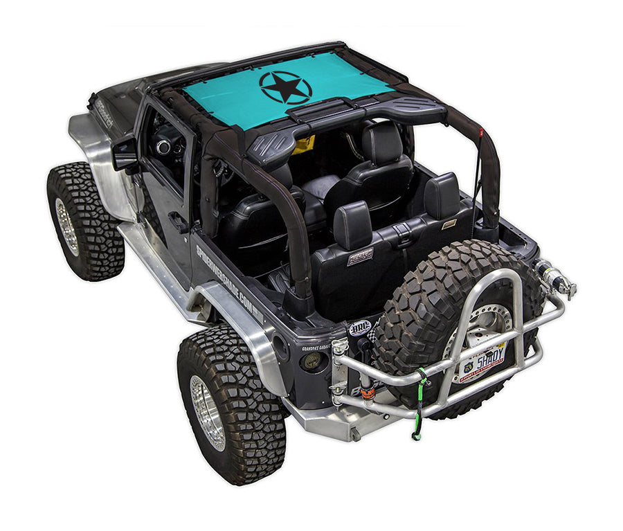 Oscar Mike Solid_Half-Shade (Front Only)_Teal