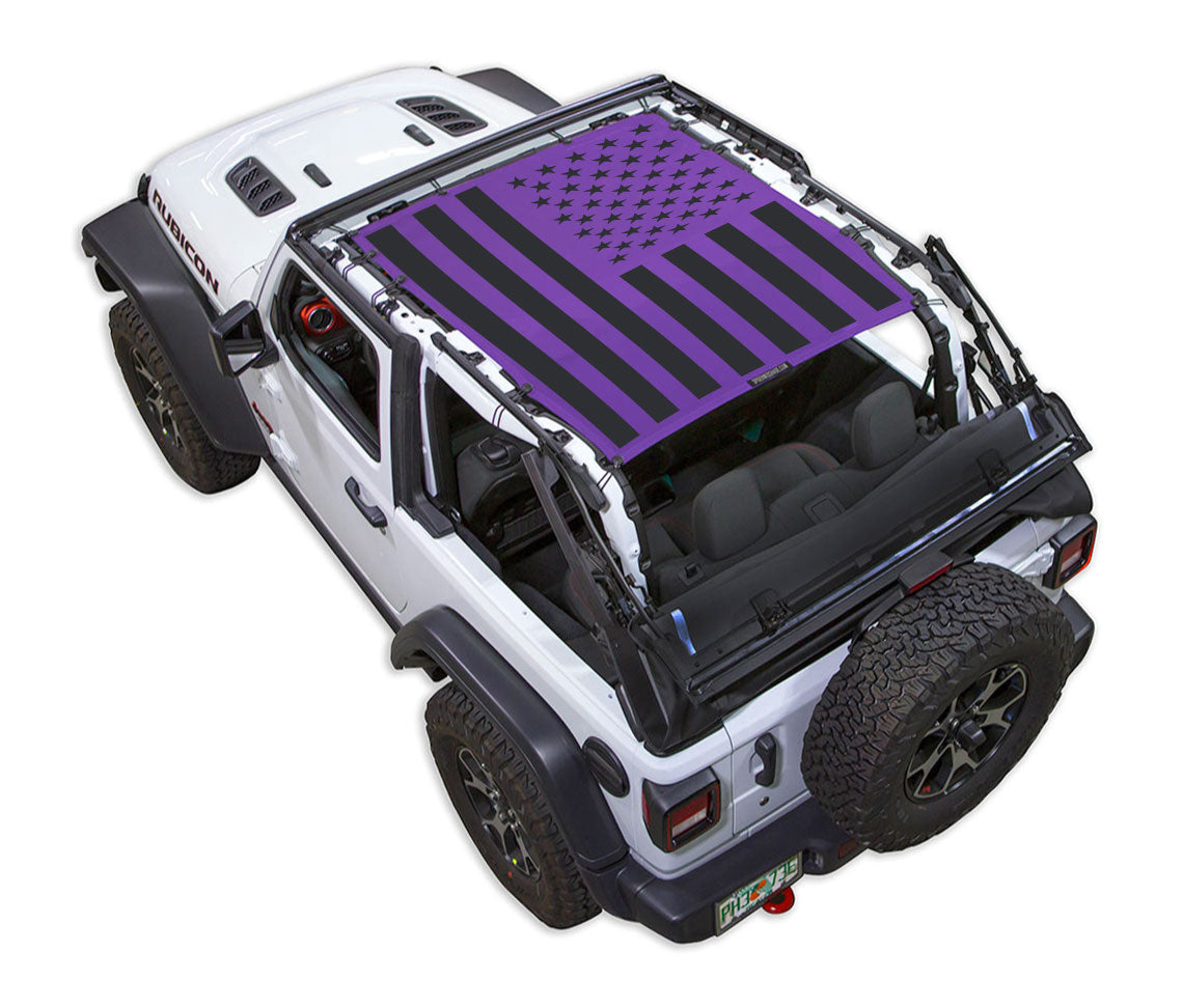 Solid / Full-Shade (Front-to-Rear) / Purple