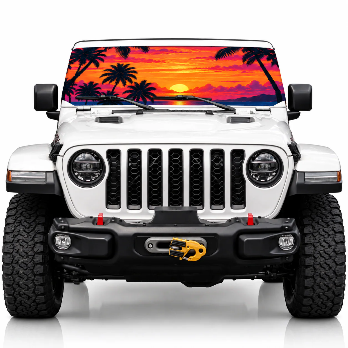 Jeep Solar Shield Paradise Sunset