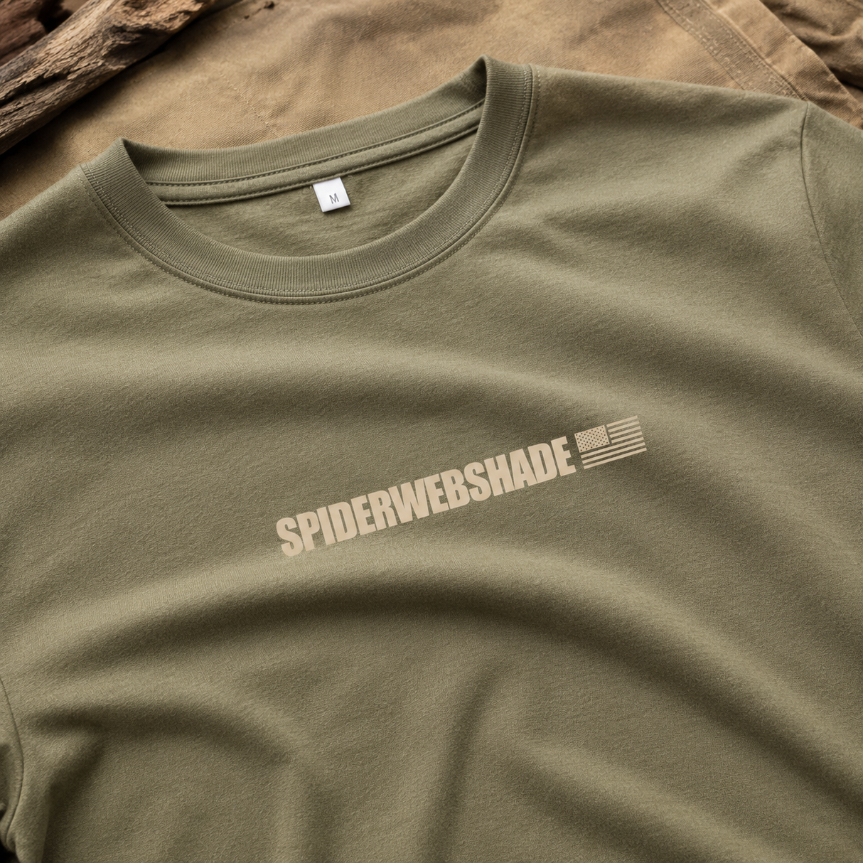 SPIDERWEBSHADE Buy American T-Shirt