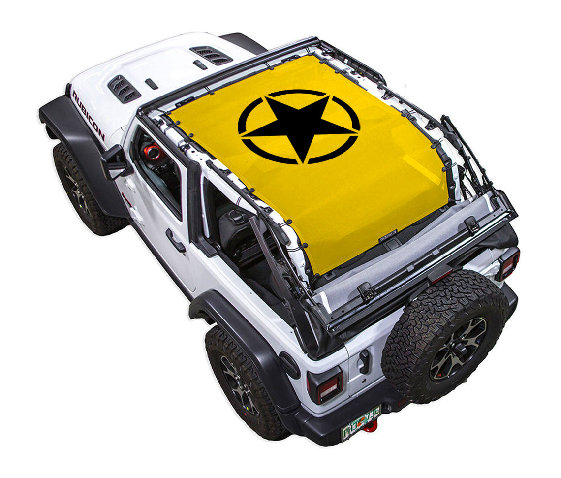 Oscar Mike Solid_Full-Shade (Extra Long)_Yellow