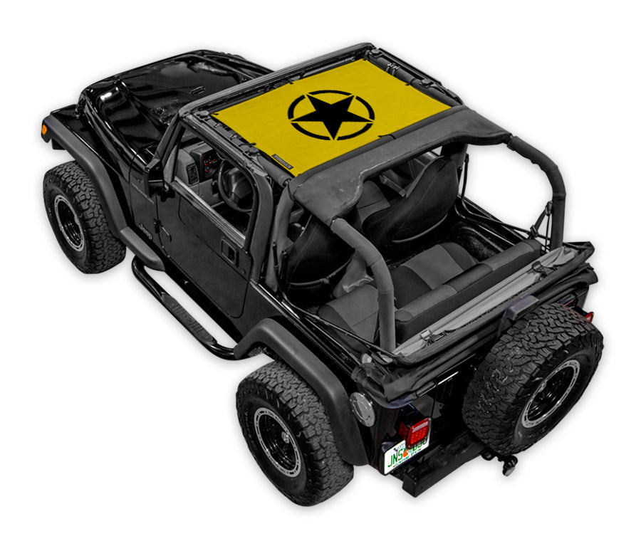 Oscar Mike Solid_Half-Shade (Front Only)_Yellow