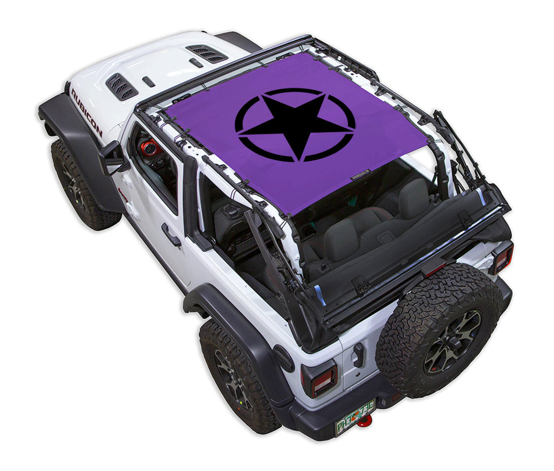 Solid / Full-Shade (Front-to-Rear) / Purple