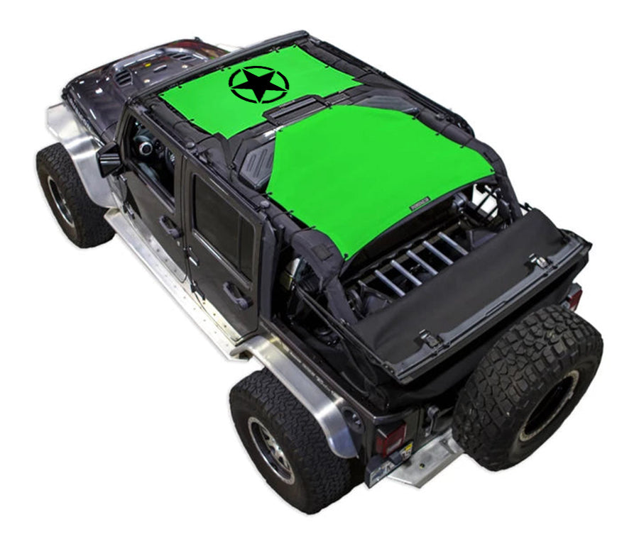 Oscar Mike Solid_2-Piece (Front and Rear)_Green