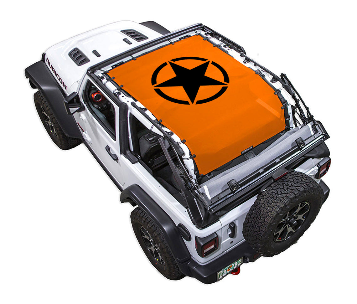 Oscar Mike Solid_Full-Shade (Extra Long)_Orange