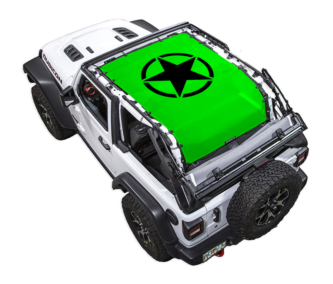 Oscar Mike Solid_Full-Shade (Extra Long)_Green