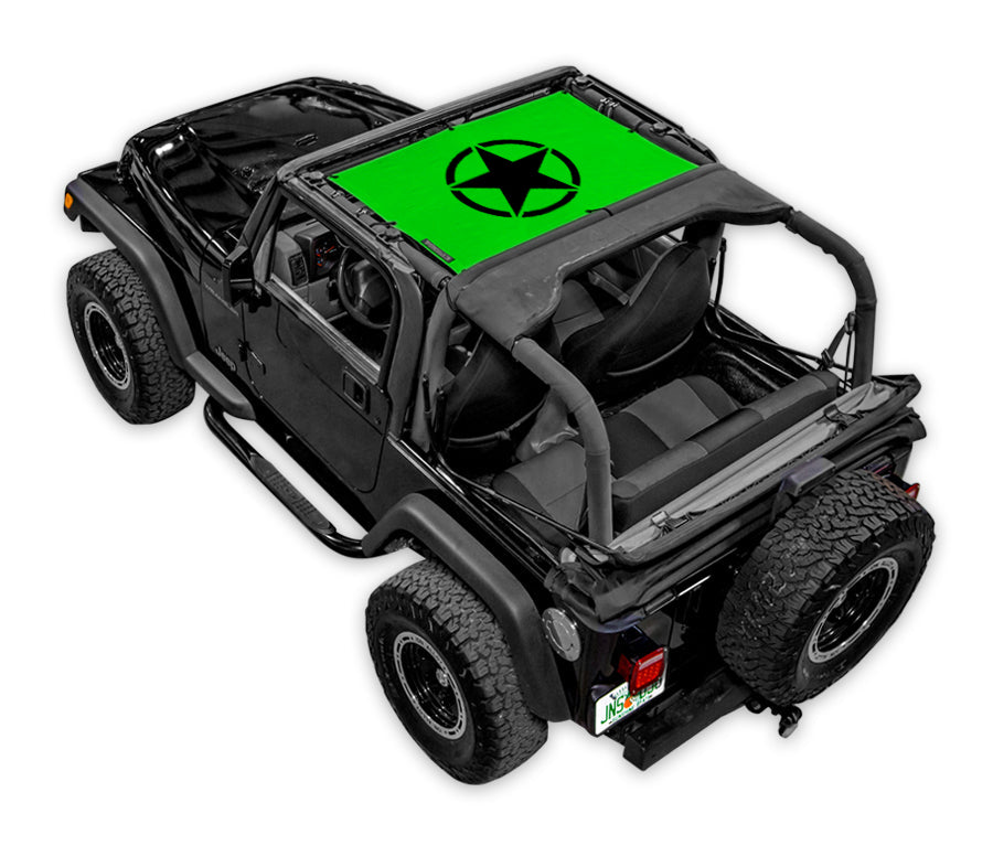 Oscar Mike Solid_Half-Shade (Front Only)_Green