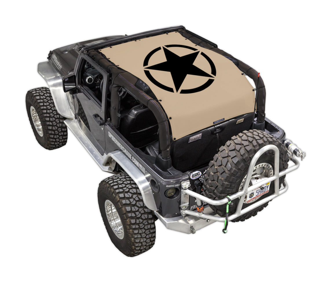 Oscar Mike Solid_Full-Shade (Extra Long)_Tan