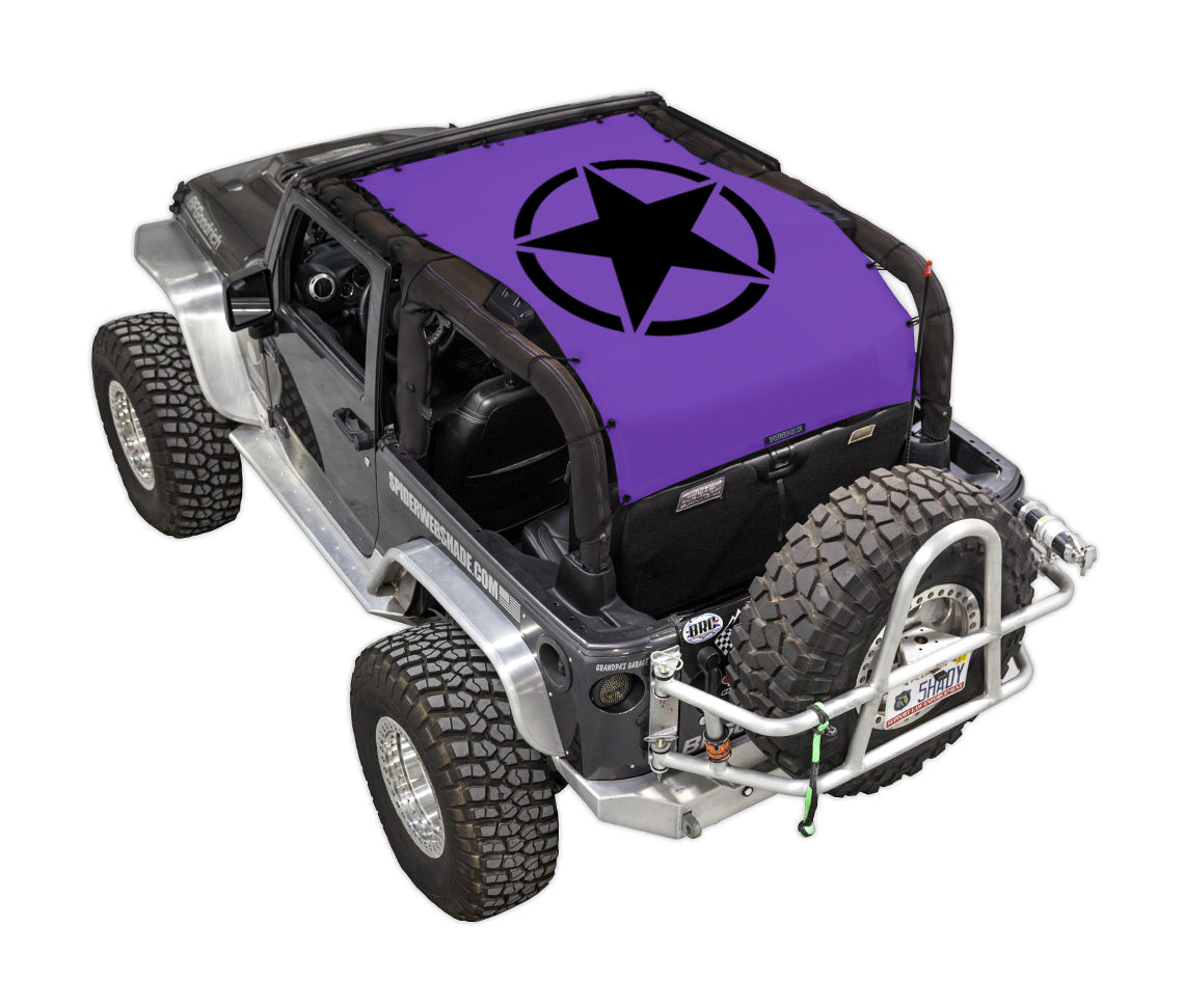 Oscar Mike Solid_Full-Shade (Extra Long)_Purple