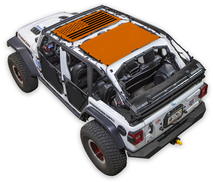 Solid Tactical Flag_2-Piece (Front and Rear)_Orange