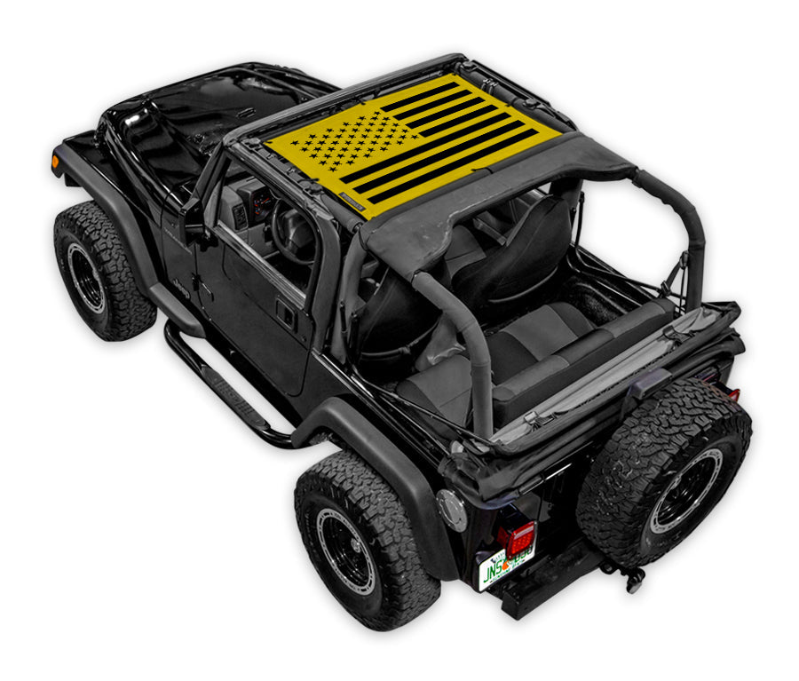 Solid Tactical Flag_Half-Shade (Front Only)_Yellow