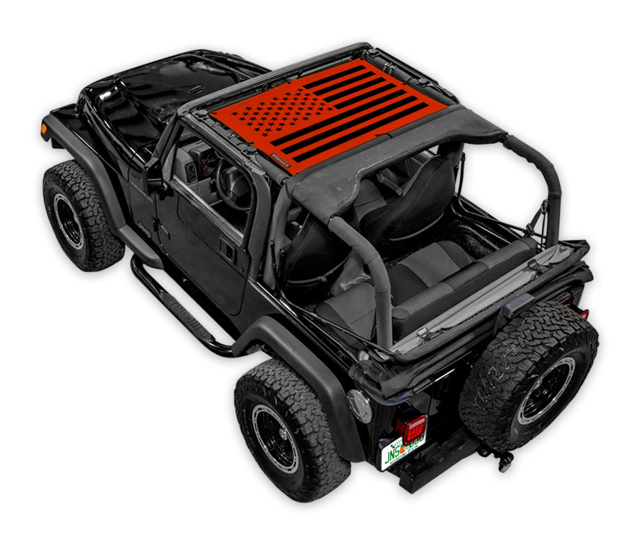 Solid Tactical Flag_Half-Shade (Front Only)_Red