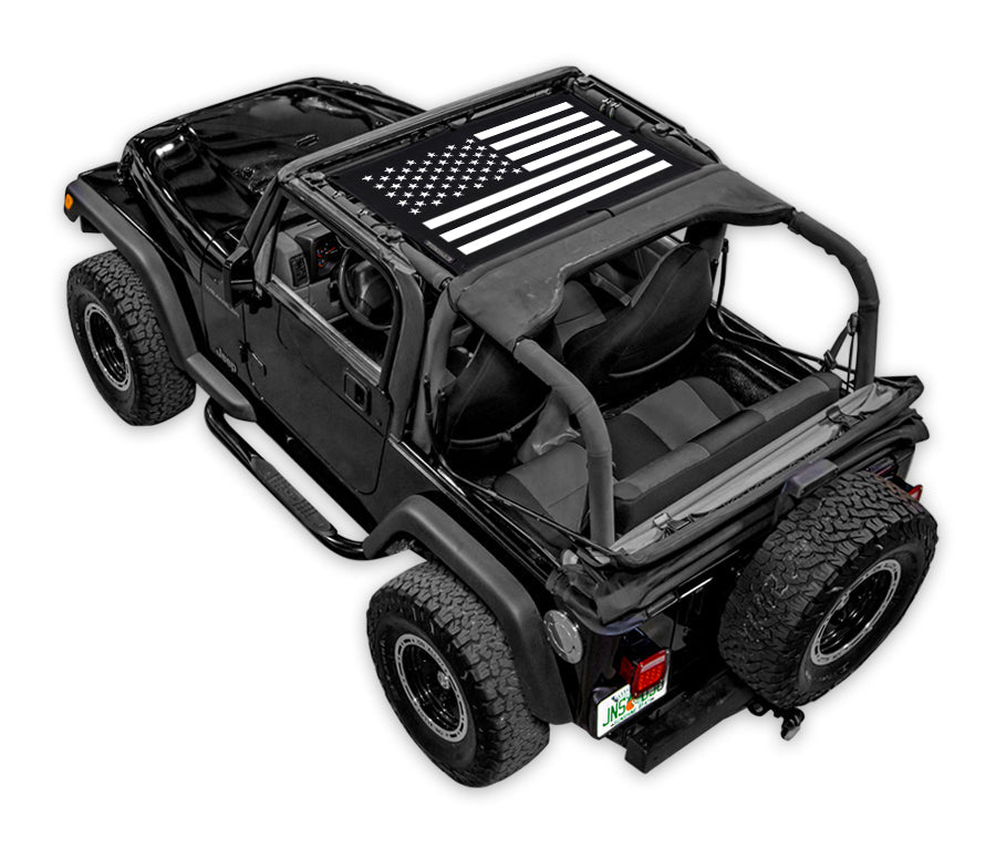 Solid Tactical Flag_Half-Shade (Front Only)_Black