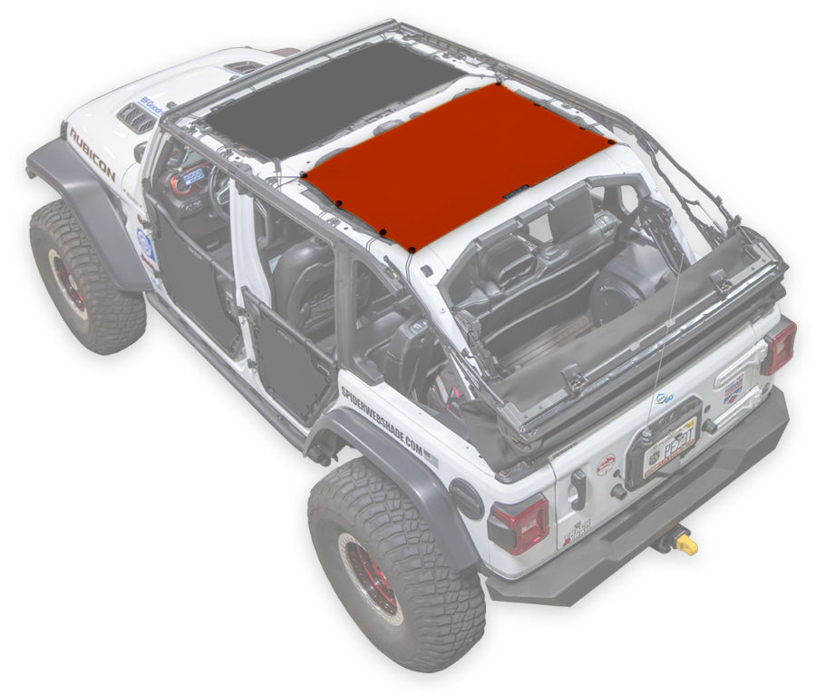 No Design_Half-Shade (Rear Only)_Red