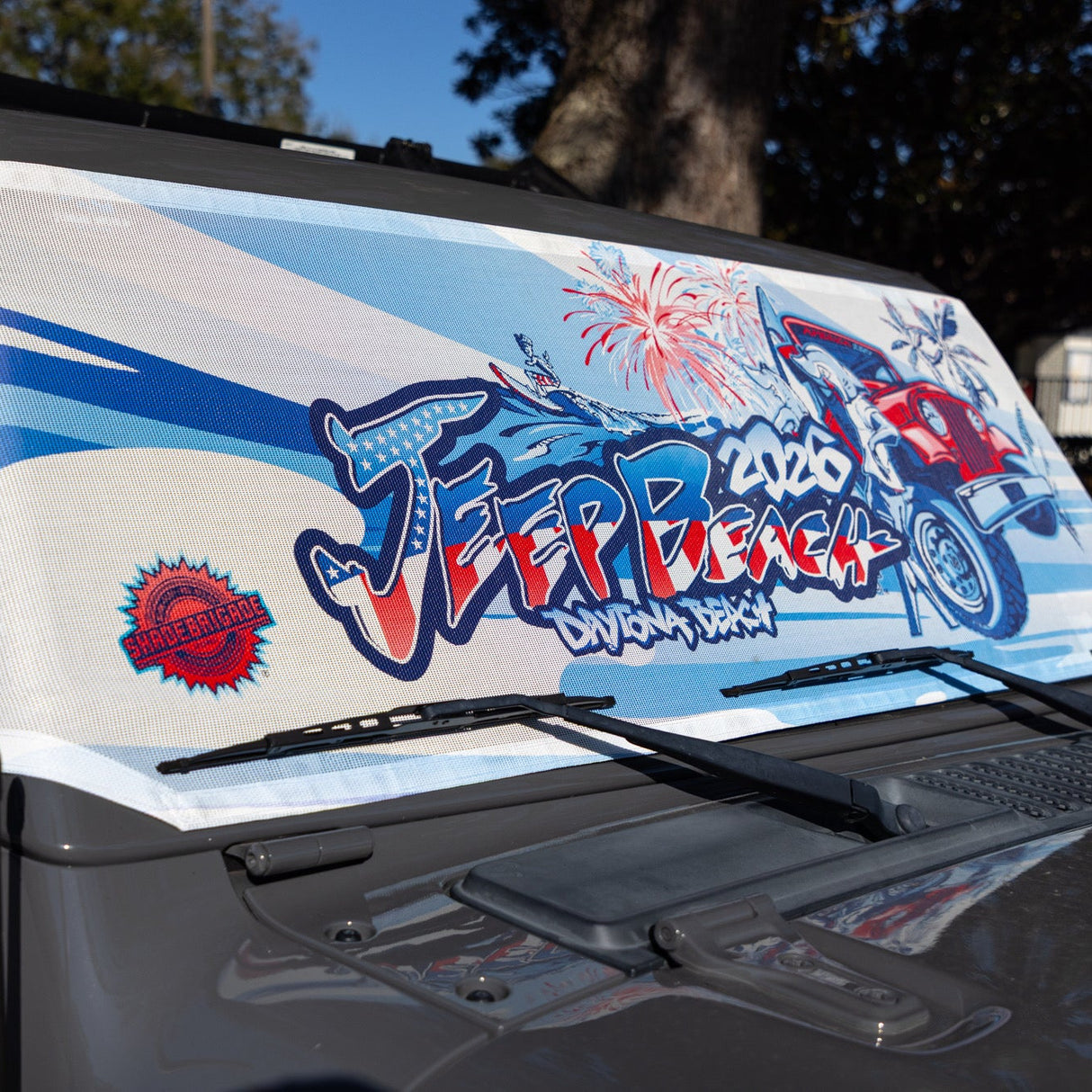 LIMITED EDITION - JEEP BEACH 2026 Jeep Wrangler & Gladiator Solar shield