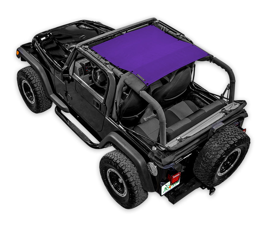Jeep Wrangler TJ Solid Color Shade Top (1997-2006)