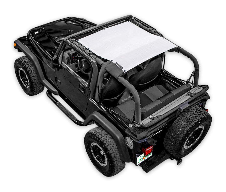 Jeep Wrangler TJ Solid Color Shade Top (1997-2006)