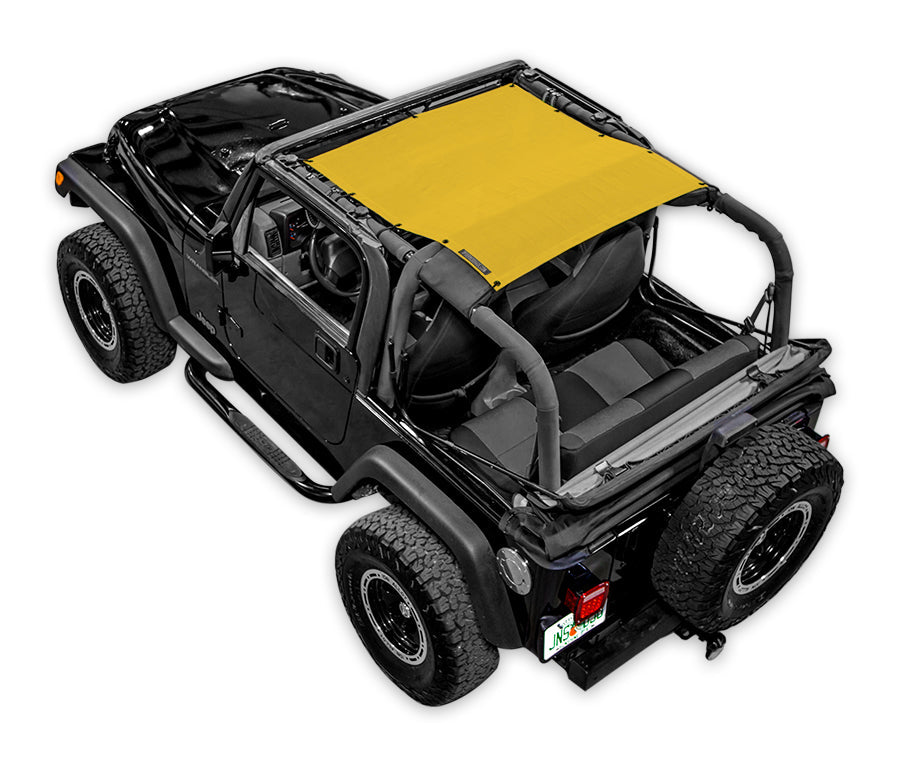Jeep Wrangler TJ Solid Color Shade Top (1997-2006)