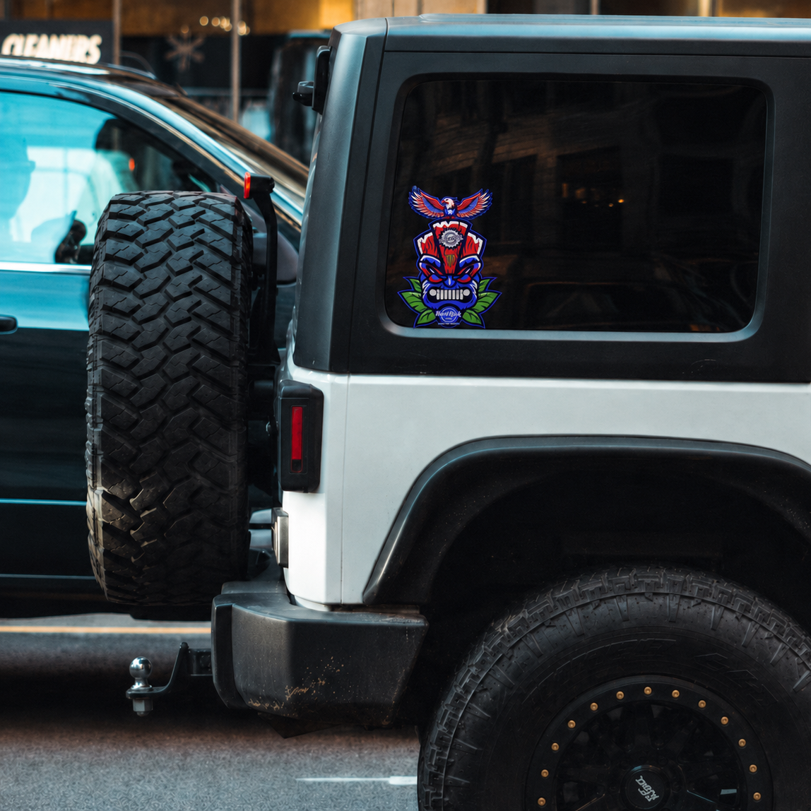 Official Tiki Party Decal