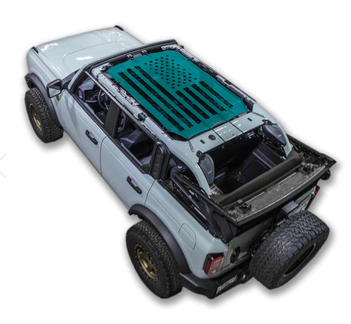 Distressed Tactical Flag_4-Door_Teal