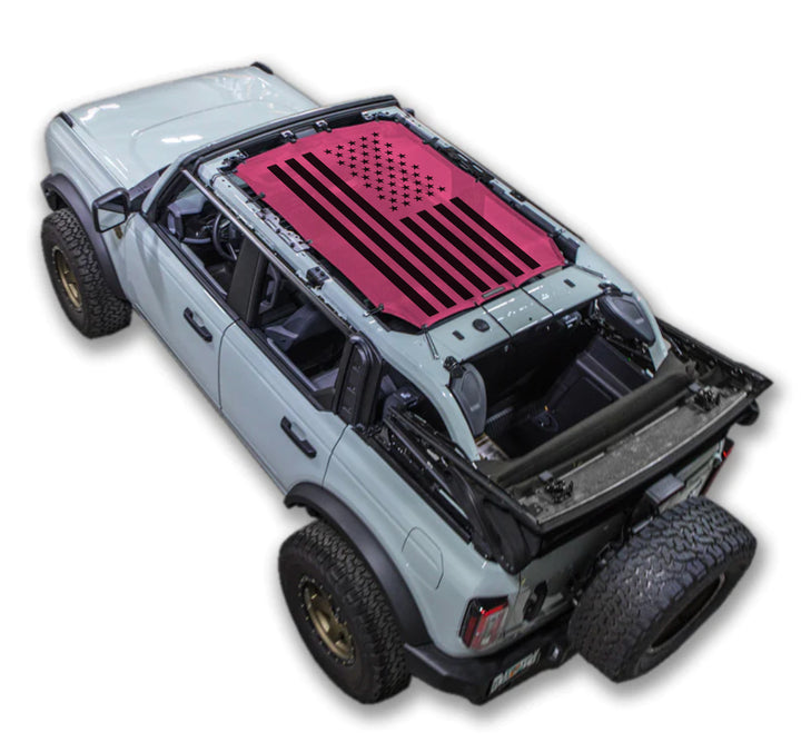 Solid Tactical Flag_4-Door_Pink