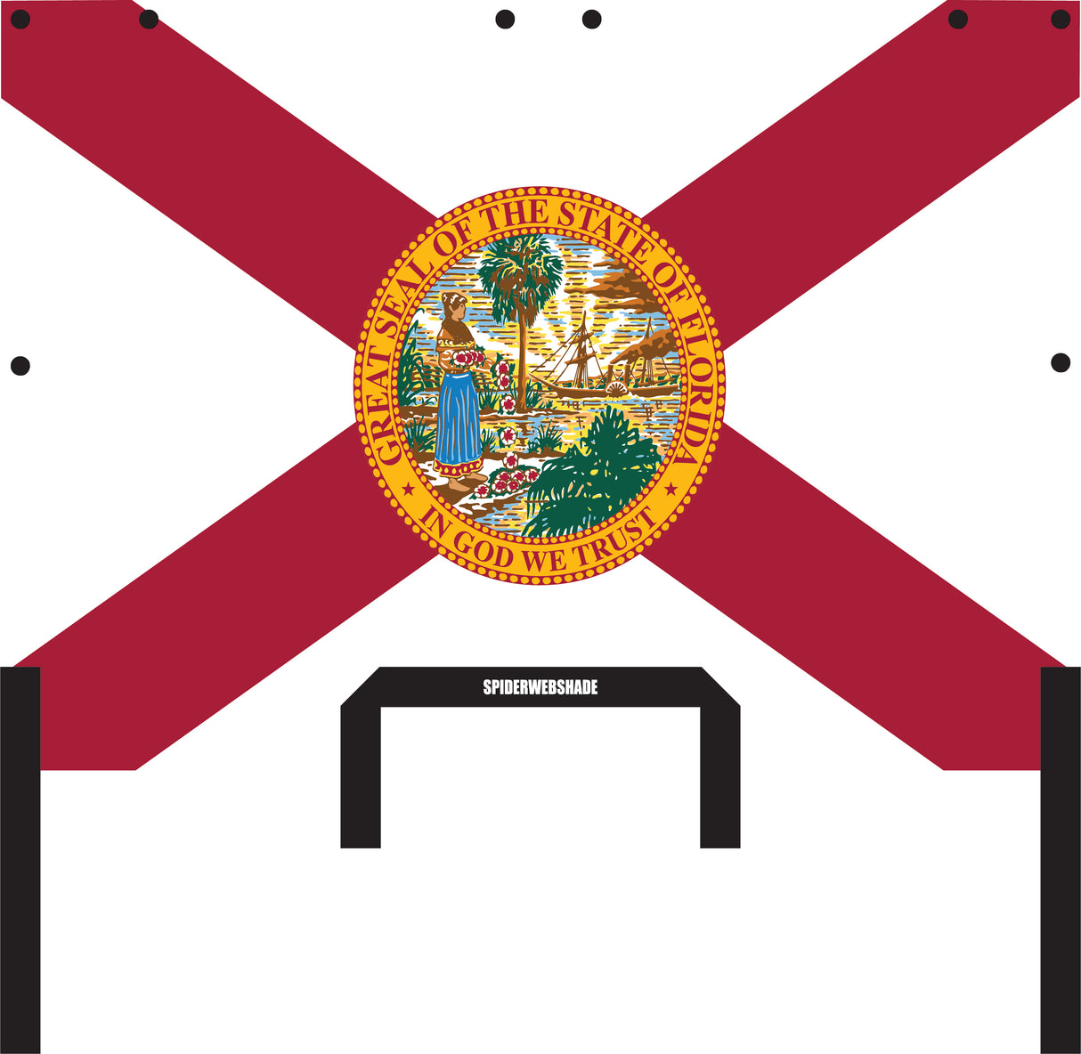 JKINI 2D/4D PRINTED STATE FLAGS