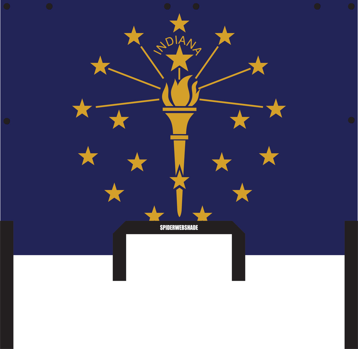 JKINI 2D/4D PRINTED STATE FLAGS