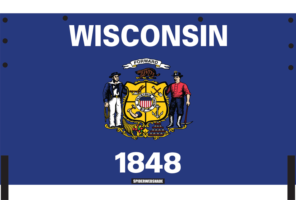 JLKINI 2D/4D PRINTED STATE FLAGS