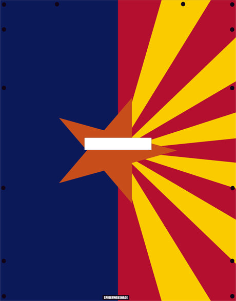 GLADIATOR JT4D Printed Arizona flag shadetop design