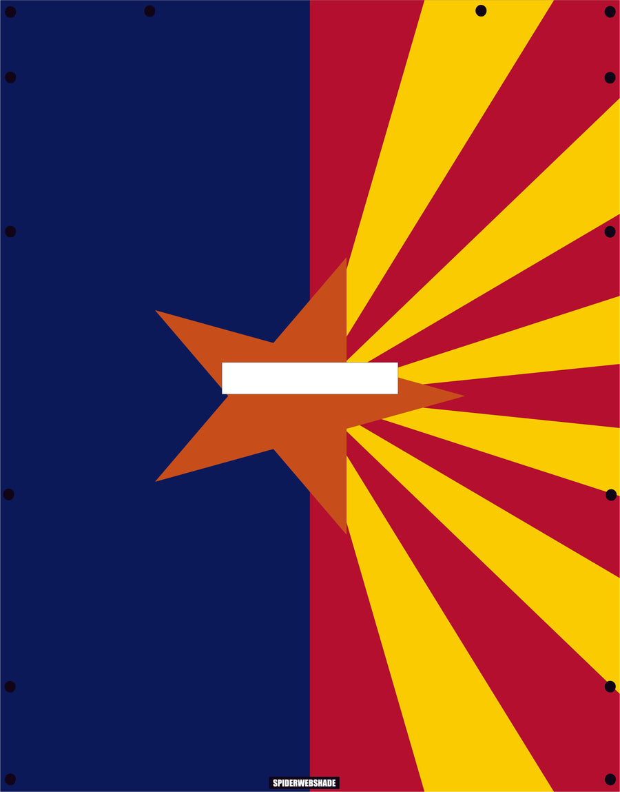 GLADIATOR JT4D Printed Arizona flag shadetop design