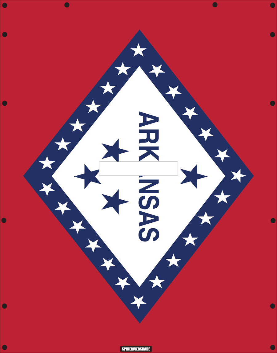 GLADIATOR JT4D Printed Arkansas flag shadetop design