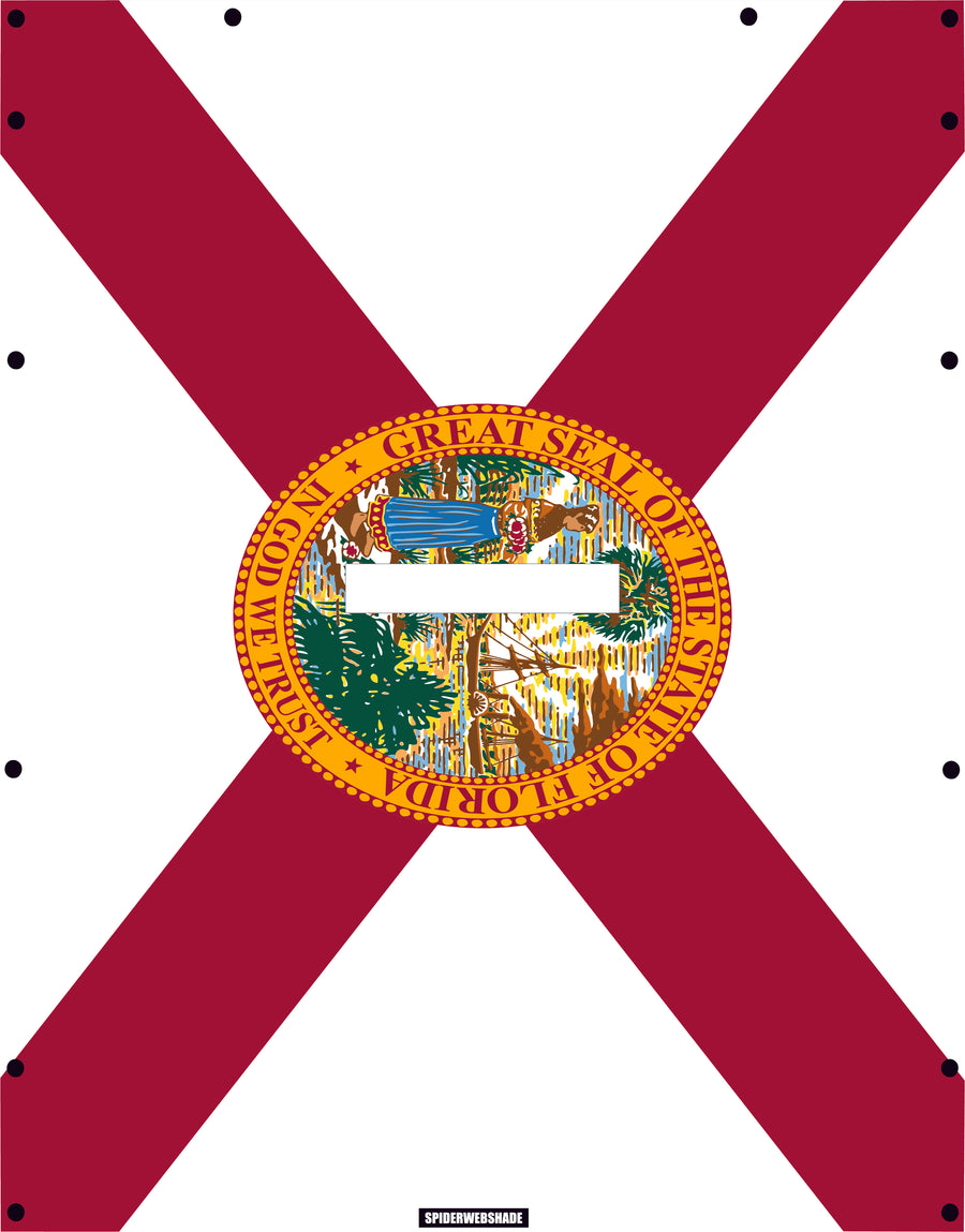 GLADIATOR JT4D Printed Florida flag shadetop design