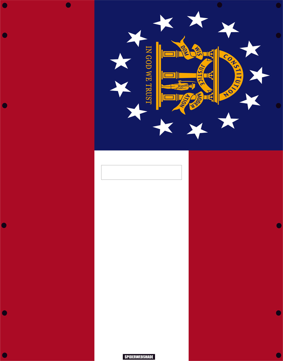 GLADIATOR JT4D Printed Georgia flag shadetop design