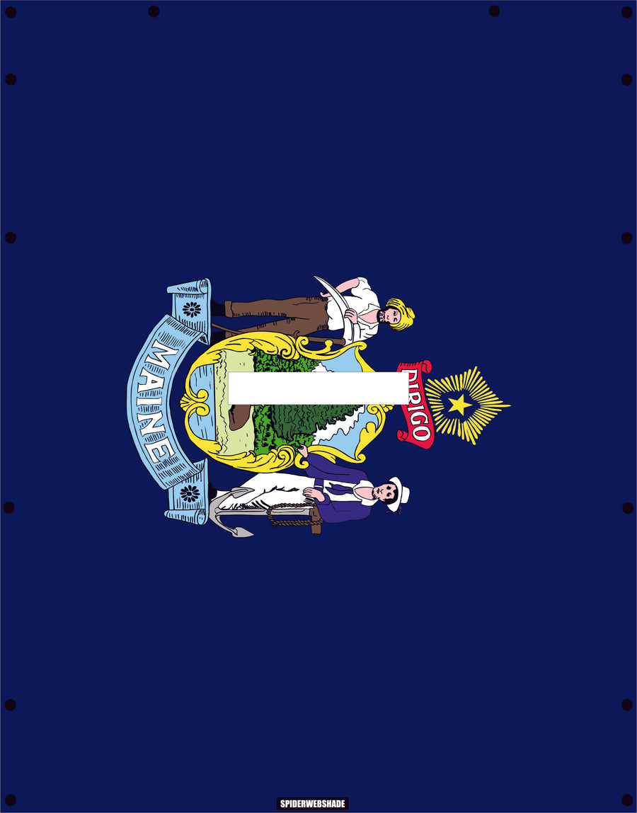 GLADIATOR JT4D Printed Maine flag shadetop design