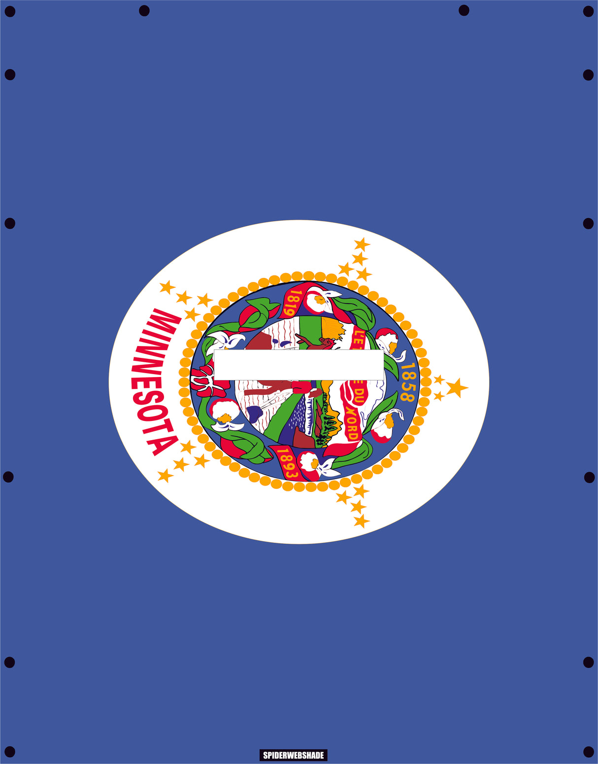 GLADIATOR JT4D Printed Minnesota flag shadetop design