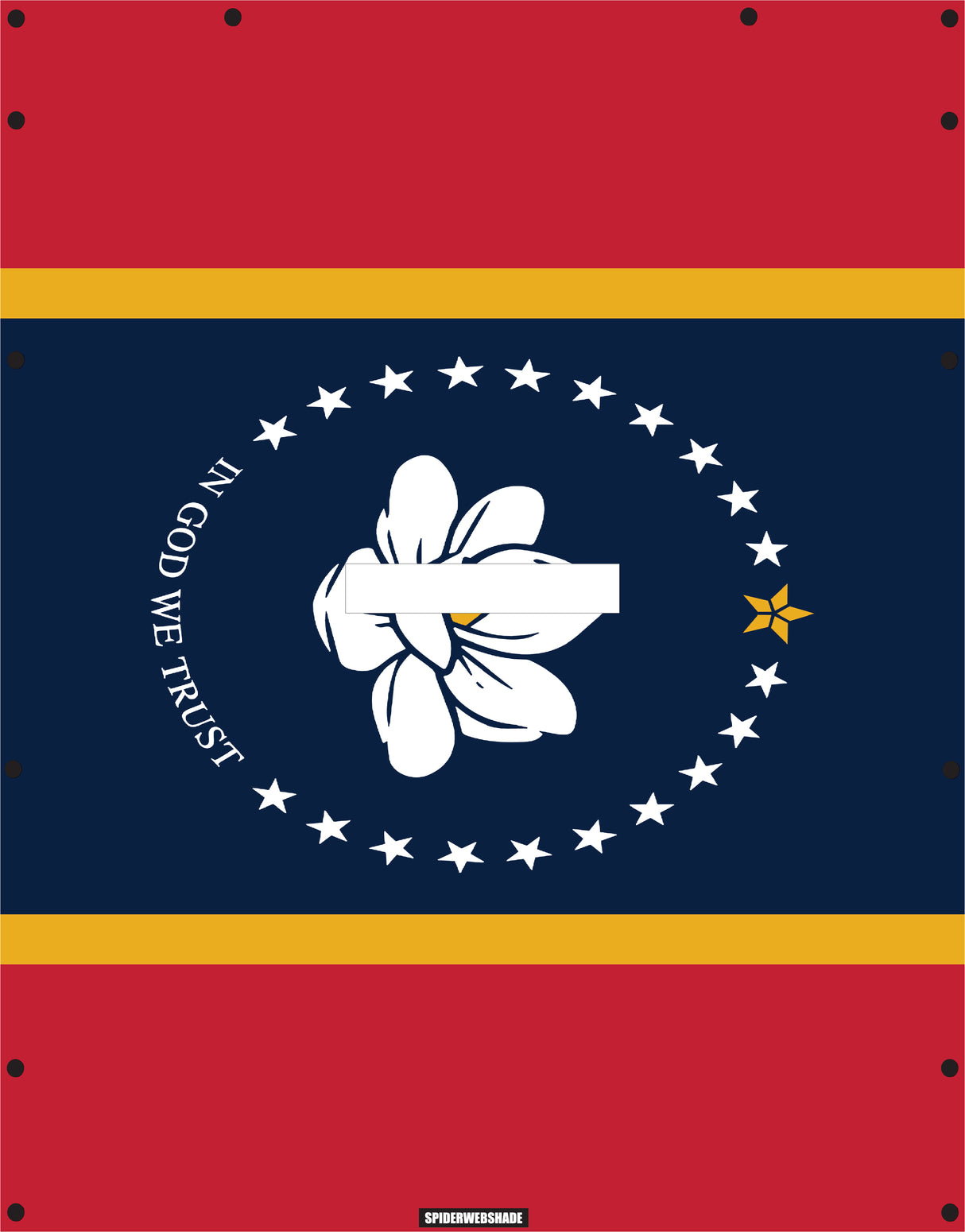 GLADIATOR JT4D Printed Mississippi flag shadetop design