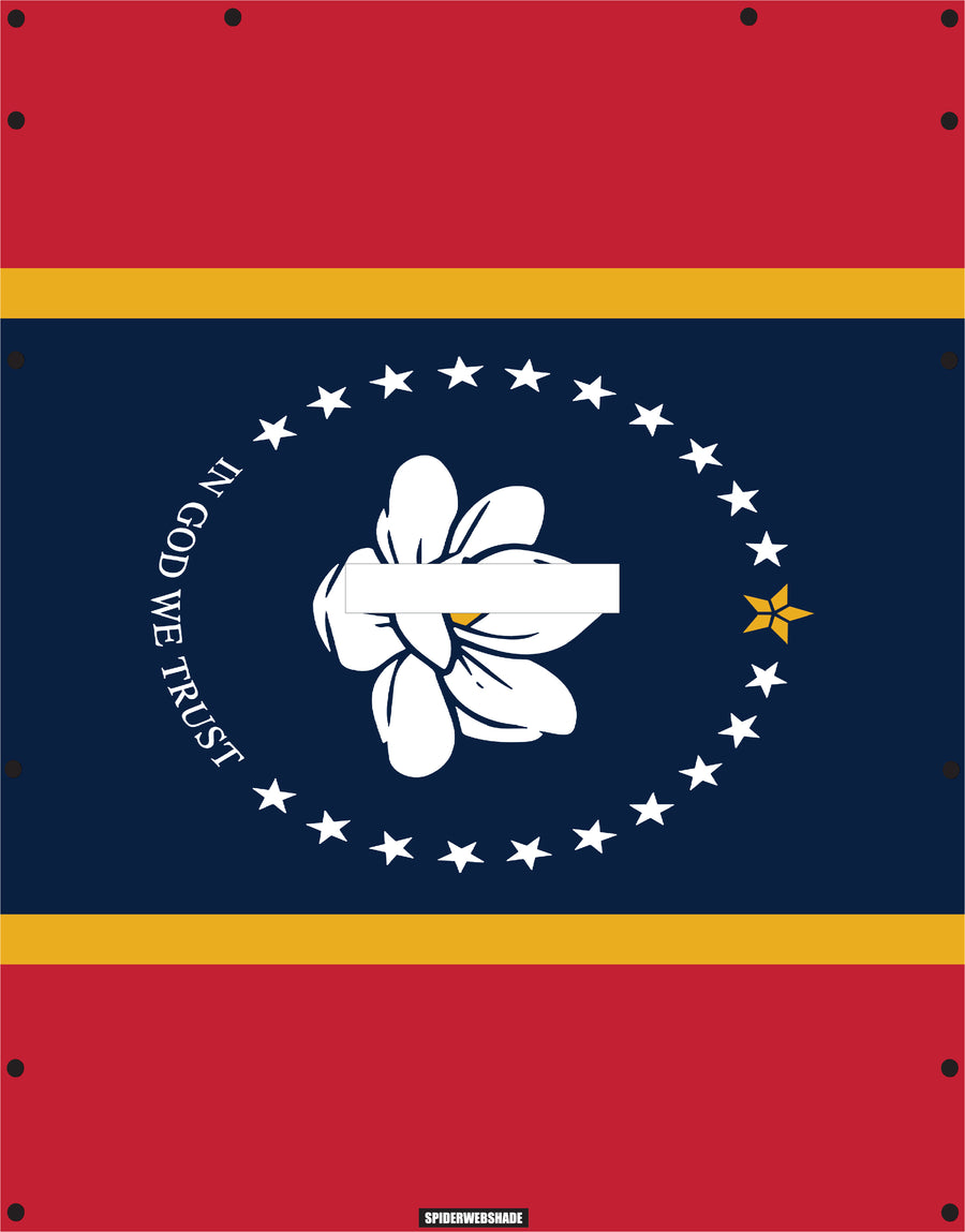 GLADIATOR JT4D Printed Mississippi flag shadetop design