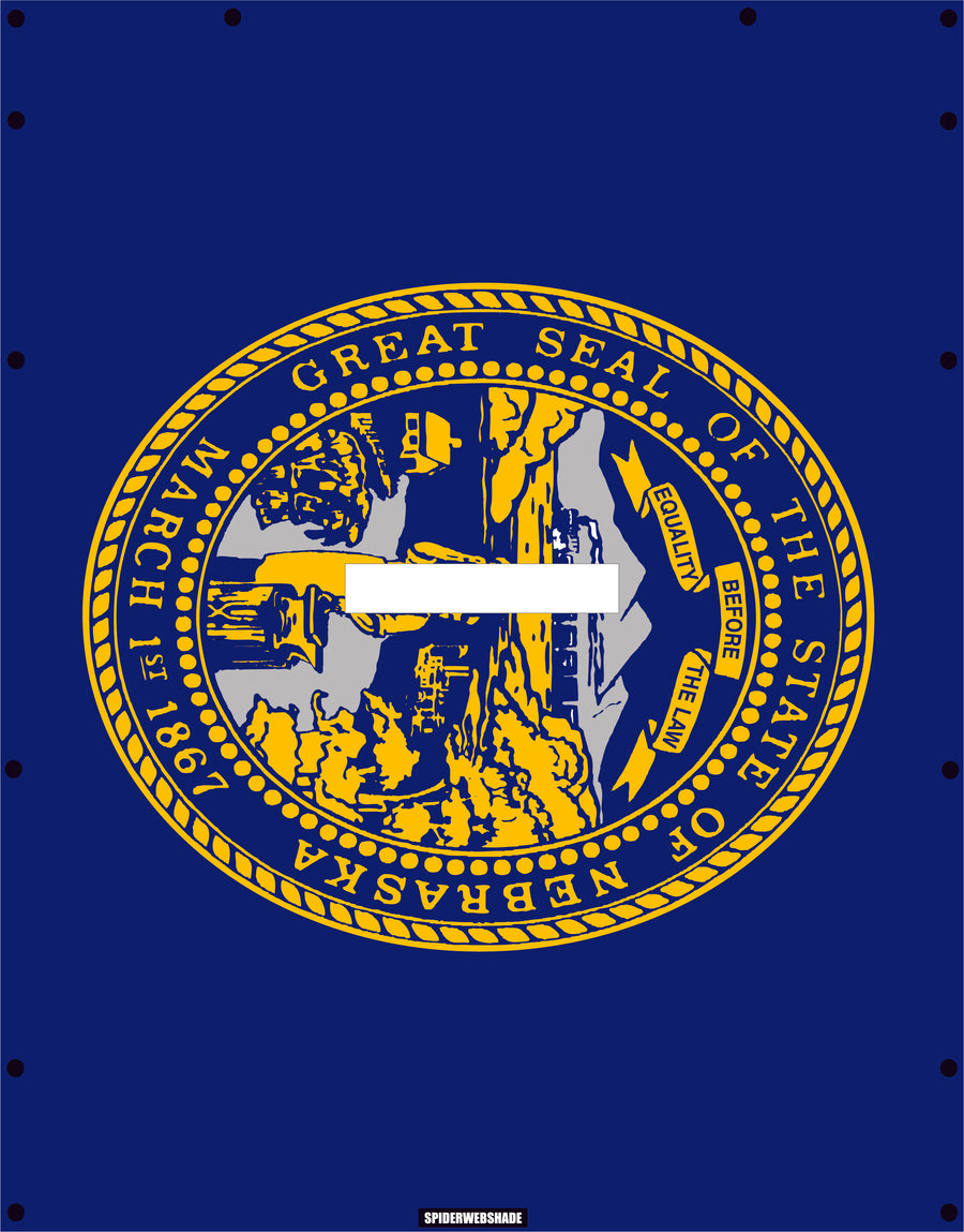 GLADIATOR JT4D Printed Nebraska flag shadetop design