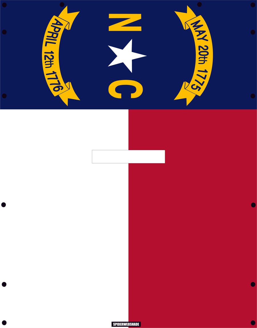 GLADIATOR JT4D Printed North Carolina flag shadetop design