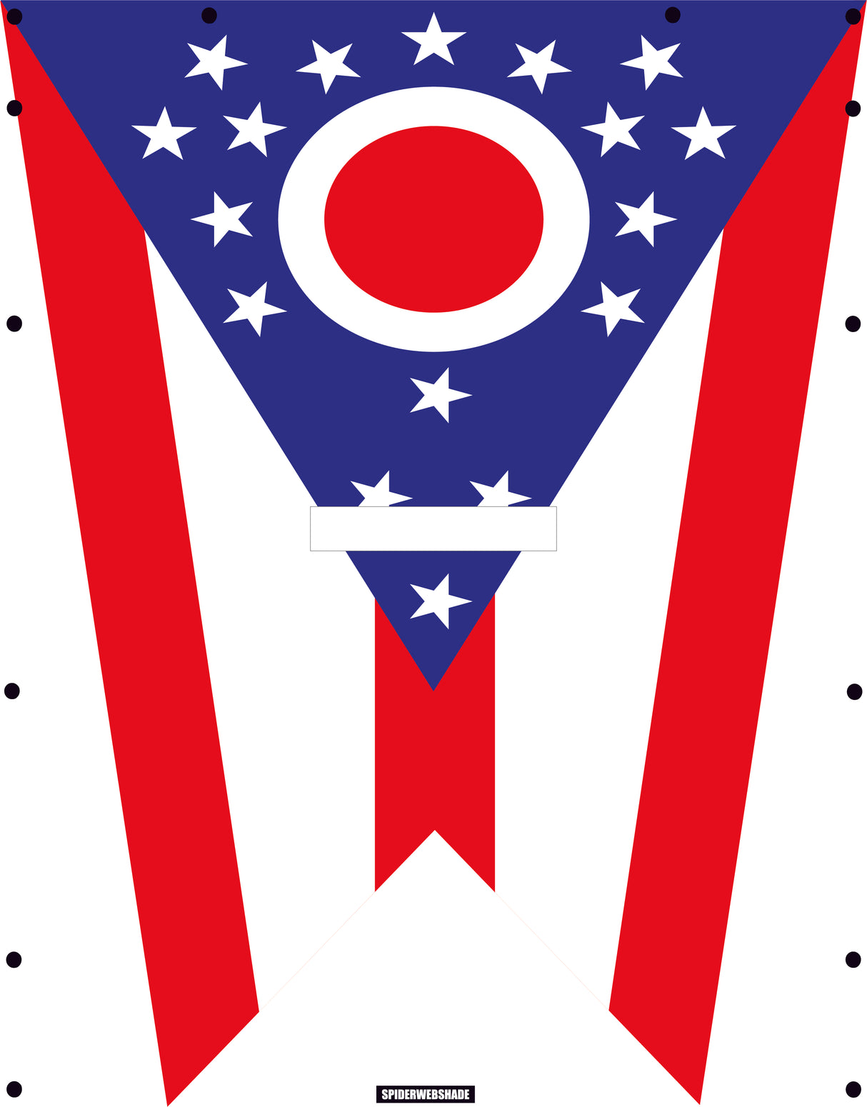 GLADIATOR JT4D Printed Ohio flag shadetop design