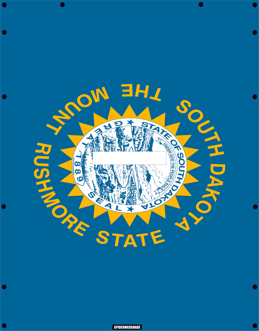 GLADIATOR JT4D Printed South Dakota flag shadetop design